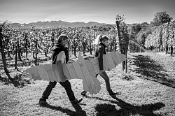 Freya Skoda et Patrice Limousin, vignerons du Domaine de Cabarrouy